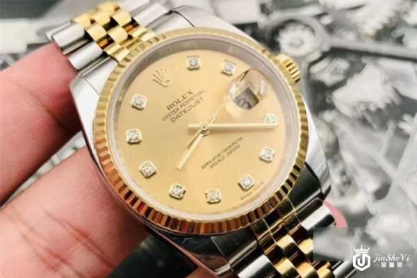 二手劳力士日志间金手表回收多少钱 
