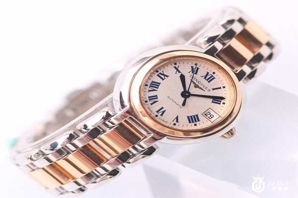 玫瑰金材质的浪琴博雅手表多少钱回收