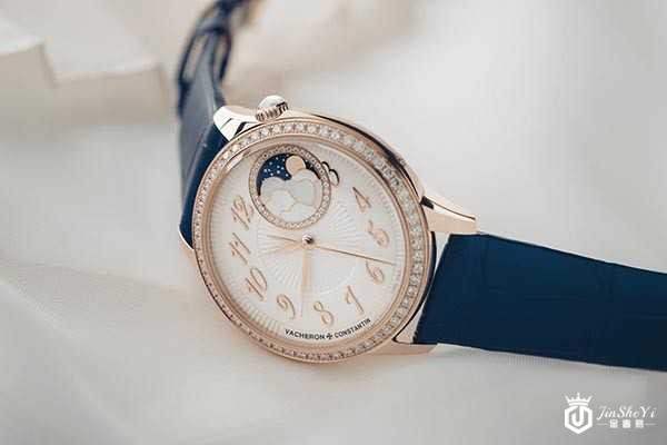 二手名表回收商家直言要江诗丹顿伊灵女神系列月相腕表