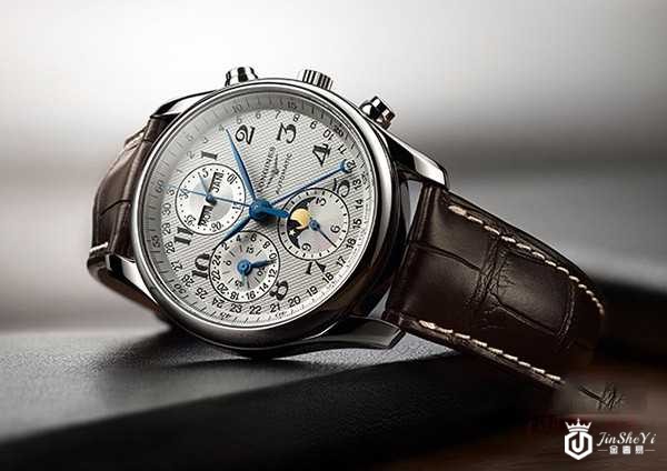 二手浪琴制表传统名匠系列男士机械腕表侧面展示图 二手浪琴制表传统名匠系列男士机械腕表侧面展示图