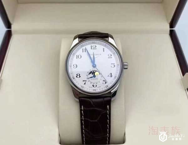 二手浪琴制表传统名匠系列男士机械腕表正面展示图 二手浪琴制表传统名匠系列男士机械腕表正面展示图