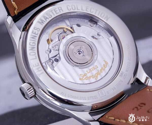 二手浪琴 名匠系列 日历功能手表背面展示图