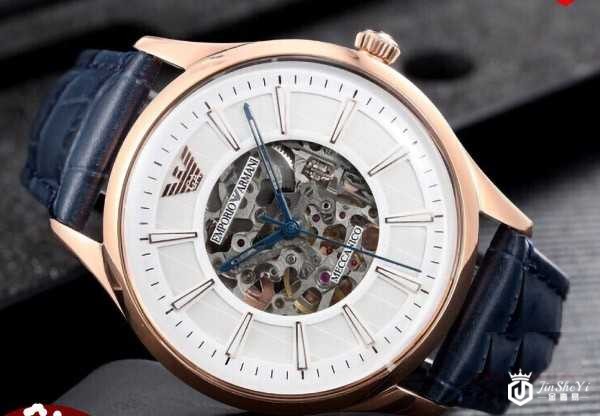 Armani手表 经典时尚休闲商务机械男表