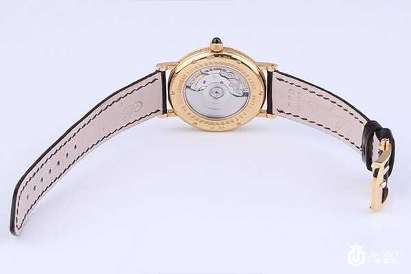 二手宝玑经典系列女士自动机械手表背面展示图