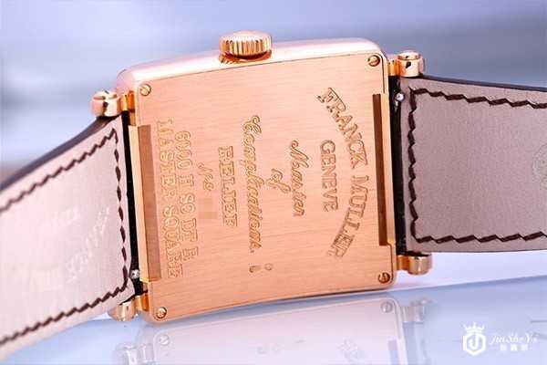 二手法穆兰自动机械手表背面展示