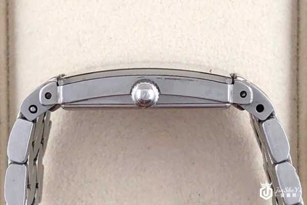 二手雷达精密陶瓷R20486103石英腕表侧面展示