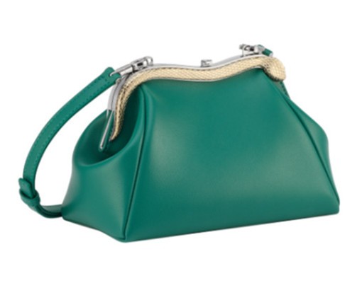 新品绿色『BVLGARI宝格丽包包』：简约又高级，时尚又气质图3