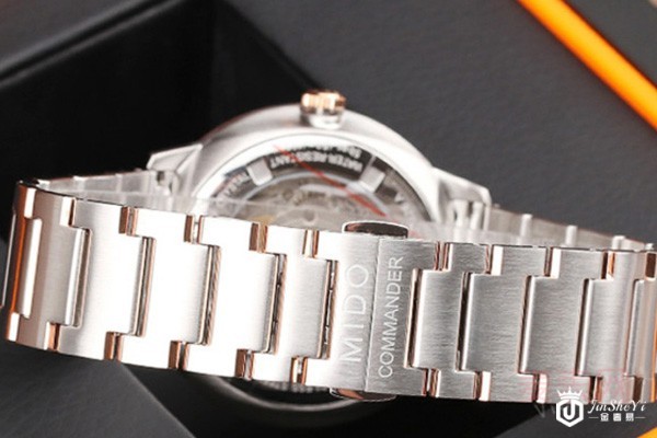 二手美度指挥官系列男士自动机械腕表表背图 二手美度指挥官系列男士自动机械腕表表背图
