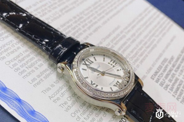  二手萧邦快乐钻石系列原镶钻女性机械腕表