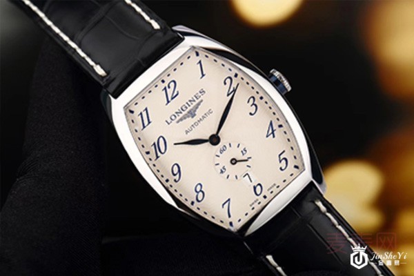 二手浪琴制表传统系列酒桶形自动机械精钢腕表 二手浪琴制表传统系列酒桶形自动机械精钢腕表