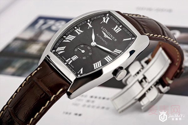 二手浪琴制表传统系列酒桶形自动机械正装腕表 二手浪琴制表传统系列酒桶形自动机械正装腕表