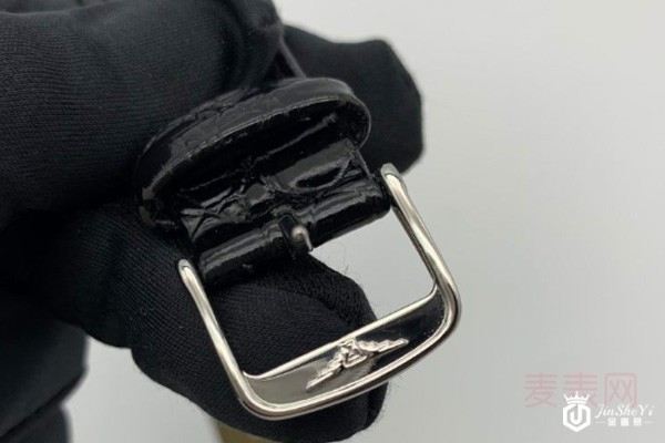 二手浪琴经典名匠系列自动机械腕表表扣细节图