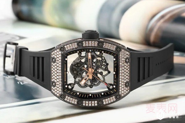 二手理查德米尔镂空手动机械表