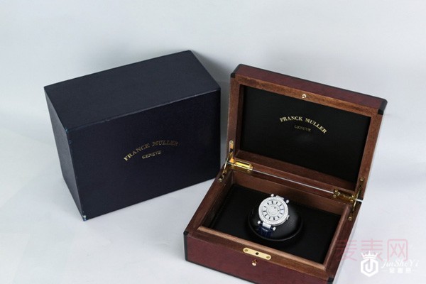 二手法兰克穆勒神秘时间系列白金原钻满天星手表盒装图