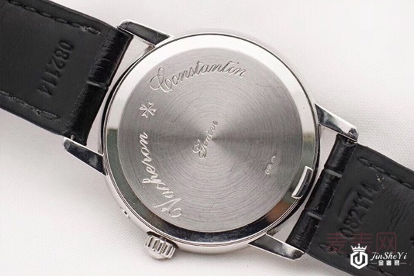 二手江诗丹顿自动机械男士腕表表背图