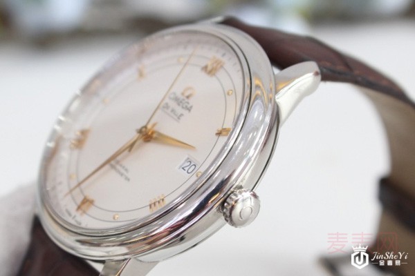 二手欧米茄星座系列精钢机械女士腕表