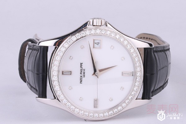 二手百达翡丽古典系列镶钻款自动机械腕表 二手百达翡丽古典系列镶钻款自动机械腕表