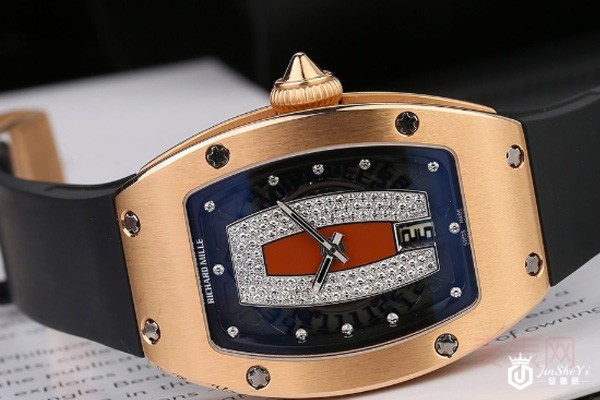 二手理查德米尔RM007原钻红唇女士自动机械腕表