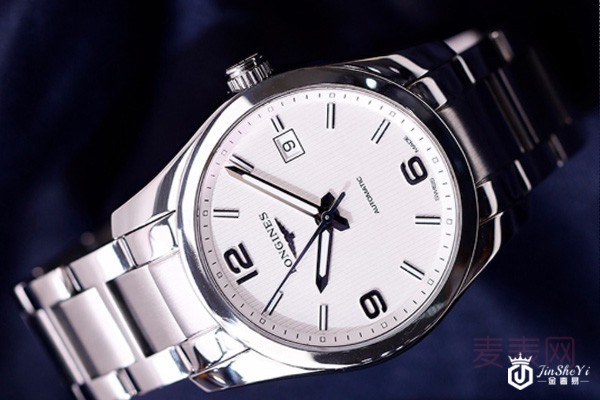 二手浪琴名匠系列白盘自动机械腕表展示图