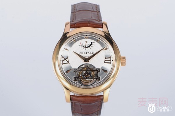 萧邦L.U.C系列18K玫瑰金手动机械手表