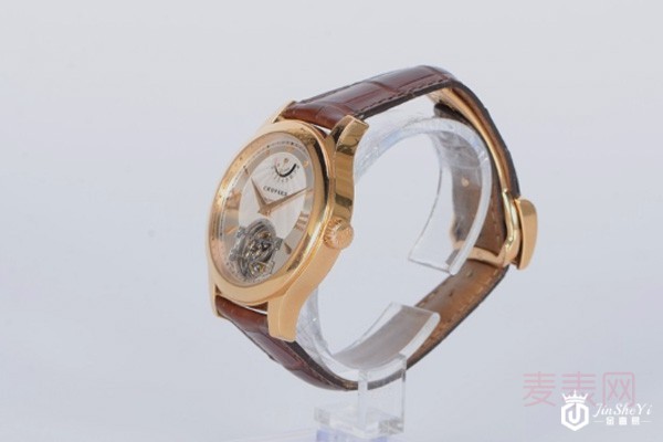 萧邦L.U.C系列18K玫瑰金手动机械男士腕表