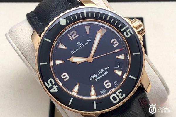 二手宝珀五十璕系列自动机械玫瑰金腕表