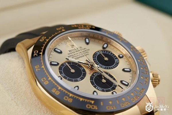 二手劳力士新款迪通拿系列18k黄金自动机械腕表