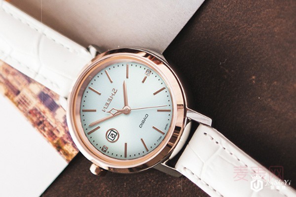 二手卡西欧SHEEN系列石英防水腕表