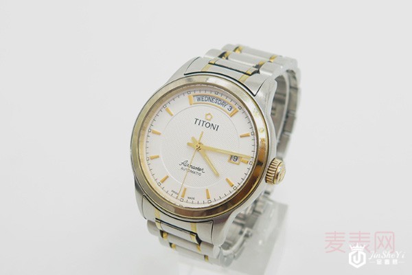 二手梅花男士系列93933自动机械间金腕表展示图