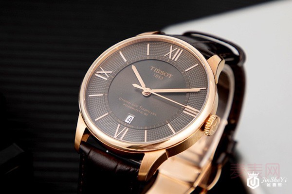 二手天梭1853经典力洛克系列自动机械表