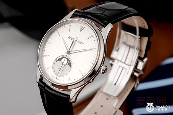 二手积家大师系列月相自动机械腕表