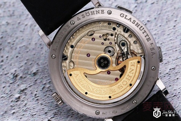 二手朗格萨克森系列自动机械腕表背透展示图