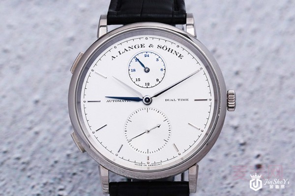 二手朗格萨克森系列系列18K白金自动机械男表