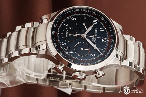 二手万宝龙明星系列黑盘自动机械手表