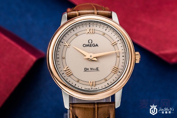 二手欧米茄经典碟飞系列轨道面手表