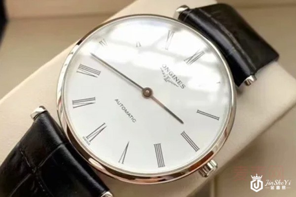 二手浪琴经典名匠系列男士正装休闲机械腕表