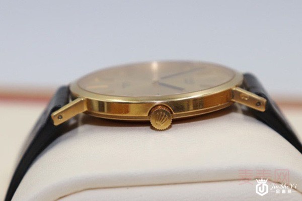 二手劳力士切利尼系列18k纯金机械表