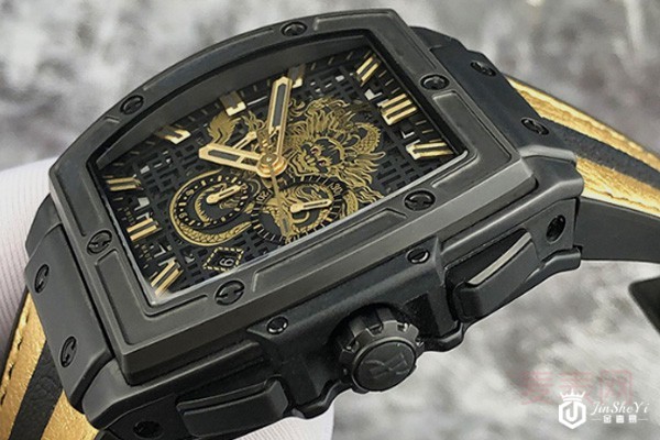 二手宇舶王者至尊系列陶瓷黑面计时腕表图