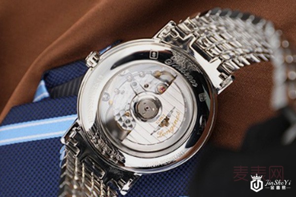 二手浪琴经典系列优雅瑰丽女士机械手表表背图