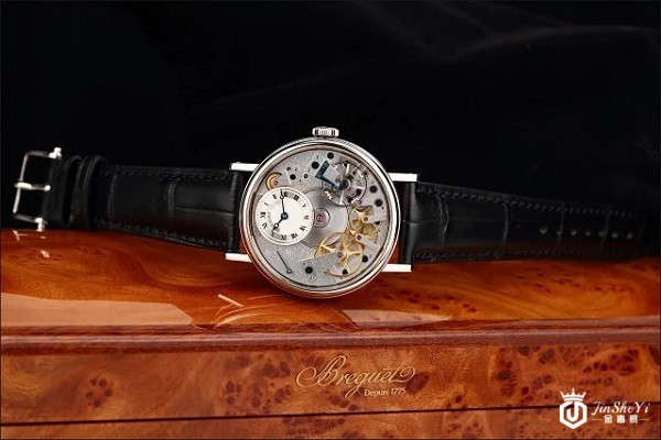 二手宝玑18K白金7037BB/11机械表