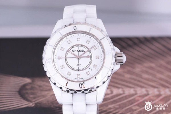 二手香奈儿J12系列白色陶瓷自动机械表