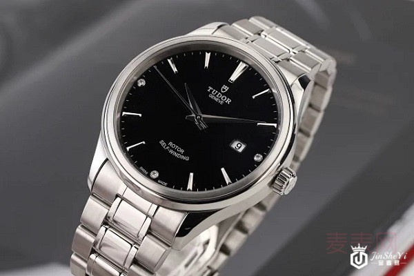 二手帝舵风尚系列精钢原镶钻自动机械表