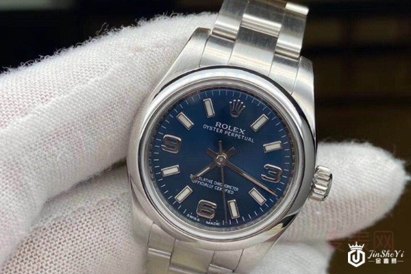 二手劳力士蚝式系列蓝盘自动机械表
