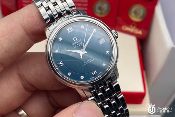 二手欧米茄海马系列自动机械腕表