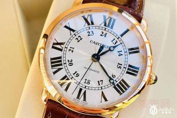 卡地亚金表哪里回收实现加速度
