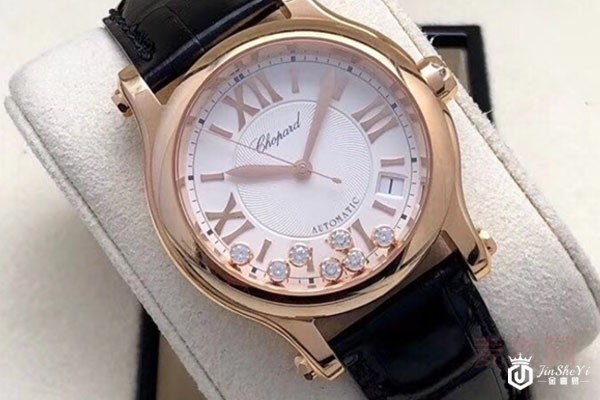 萧邦名牌的玫瑰金表二手回收价格
