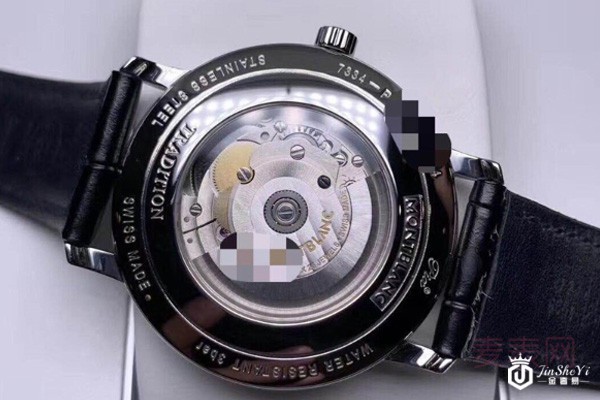 二手万宝龙自动机械手表表背背透图