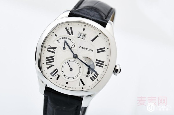 二手卡地亚DRIVE系列日历功能自动机械男士手表图