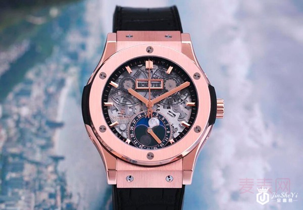 二手宇舶经典融合系列 18K玫瑰金自动机械男士手表图 二手宇舶经典融合系列 18K玫瑰金自动机械男士手表图