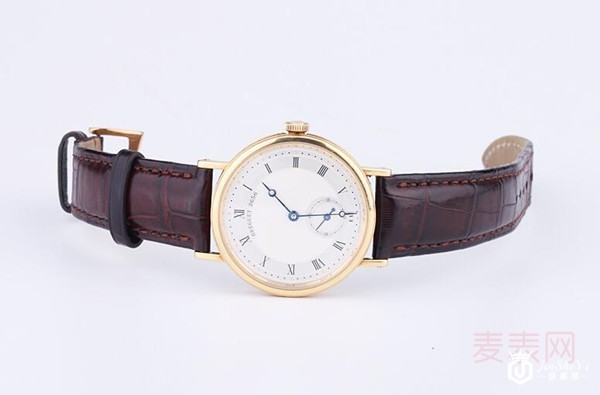 二手宝玑传承系列圆盘皮带手动机械男表图